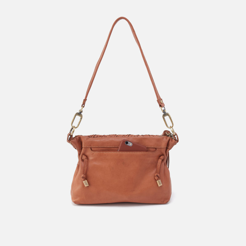 Kori Crossbody In Washed Leather - Harvest Wheat