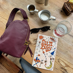 Fern Sling in Pebbled Leather - Mulberry Glaze