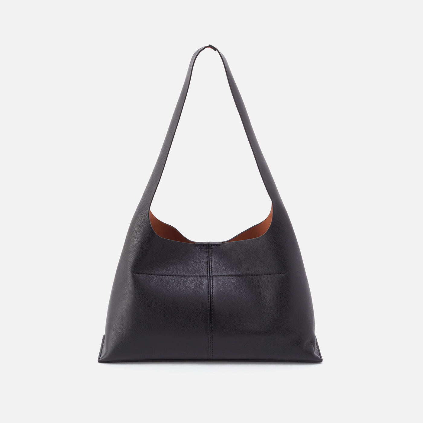 Black Soft Hobo Shoulder Bag