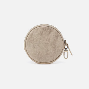 Revolve Clip Pouch in Metallic Leather - Gold