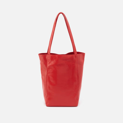 The Giving Tote in Polished Leather - Rio
