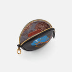 Revolve Clip Pouch in Pebbled Leather - Libra