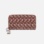 Nila Large Zip Around Continental Wallet in Printed Leather - Ditzy Floral