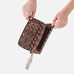 Nila Large Zip Around Continental Wallet in Printed Leather - Ditzy Floral