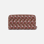 Nila Large Zip Around Continental Wallet in Printed Leather - Ditzy Floral