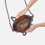 Kingston Mini Tote in Printed Leather - Mosaic Snake