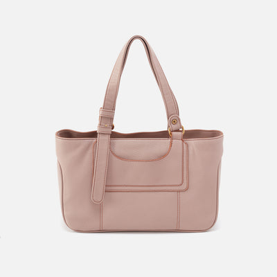 Autry Satchel in Pebbled Leather - Lotus