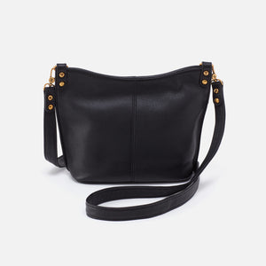 Pier Small Crossbody in Pebbled Leather - Black