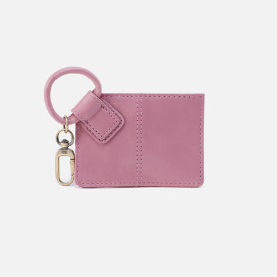 Sable Bag Charm in Polished Leather - Lilac Rose
