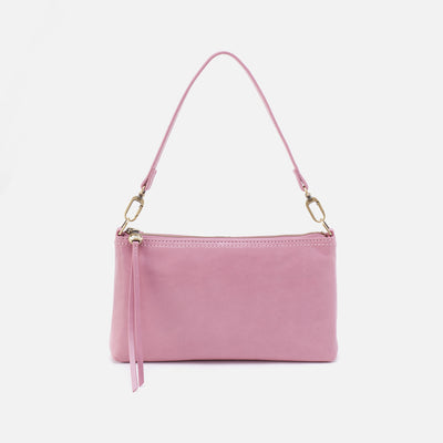 Darcy Crossbody in Polished Leather - Lilac Rose
