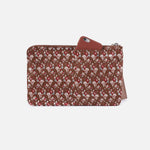 Wayfare Wristlet in Printed Leather - Ditzy Floral