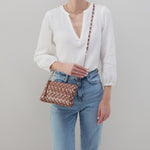 Darcy Luxe Crossbody in Printed Leather - Ditzy Floral