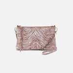 Darcy Luxe Crossbody in Printed Leather - Ginger Zebra