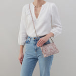 Darcy Luxe Crossbody in Printed Leather - Ginger Zebra