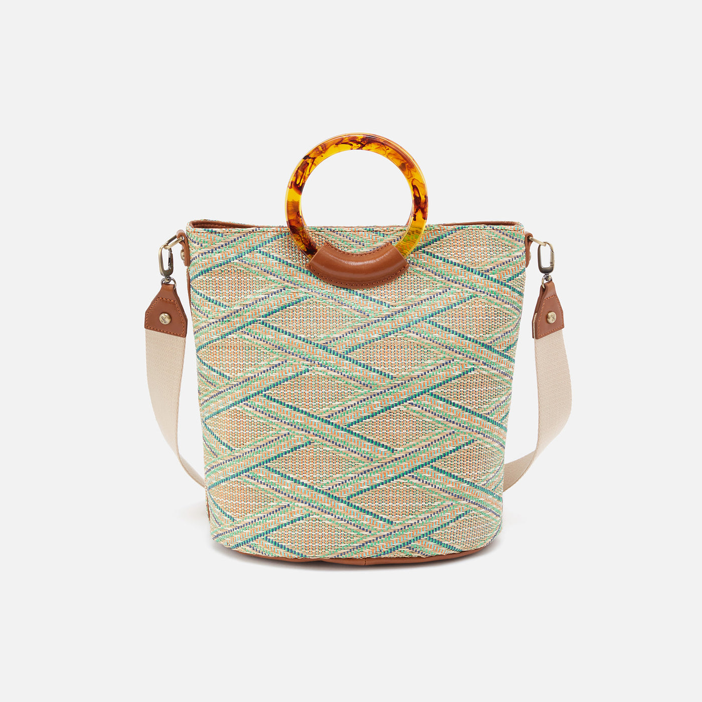 Astrid Tote Bags : Buy Astrid Beige Rafia Round Bag Online